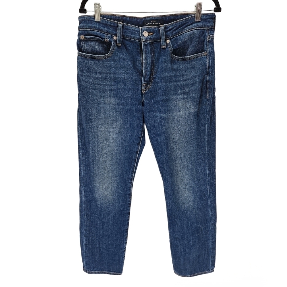 Lucky Brand 121 Slim Straight Jeans Mens 31 × 30 Blue Demin